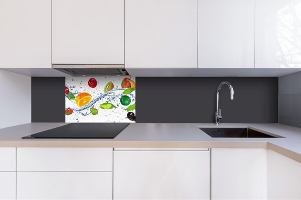 DIMEX | Plexisklo za kuchynskú linku PGT-06040-001 | 60 x 40 cm Ovocie