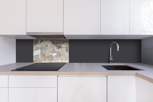 DIMEX | Plexisklo za kuchynskú linku PGT-06040-270 | 60 x 40 cm Betónový múr s trhlinami