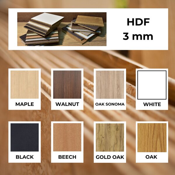 Drevený nástenný obraz geometrické hory | APALATU: HDF - Javor 70 x 31 cm 4559-102097 HDF0512