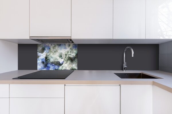 DIMEX | Plexisklo za kuchynskú linku PGT-06040-239 | 60 x 40 cm Hlboký vesmír