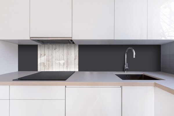 DIMEX | Plexisklo za kuchynskú linku PGT-06040-161 | 60 x 40 cm Starý drevený múr