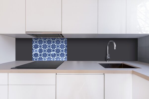 DIMEX | Plexisklo za kuchynskú linku PGT-06040-241 | 60 x 40 cm Modrotlač