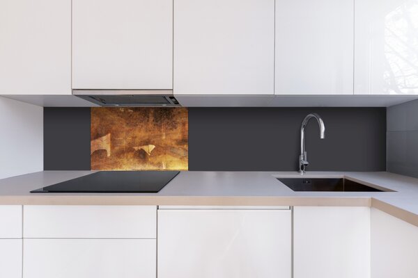 DIMEX | Plexisklo za kuchynskú linku PGT-06040-105 | 60 x 40 cm Poškriabaná meď