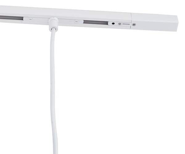 Moderný koľajnicový systém s 6 bielymi závesnými svetlami 1-fázový - Slimline Keno