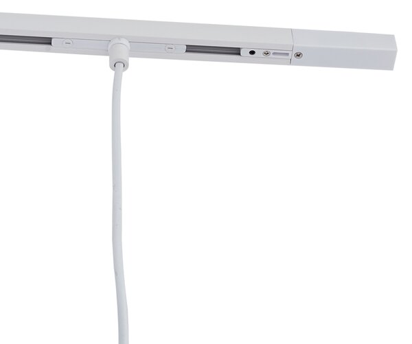 Moderný koľajnicový systém s 3 bielymi závesnými svetlami 1-fázový - Slimline Keno