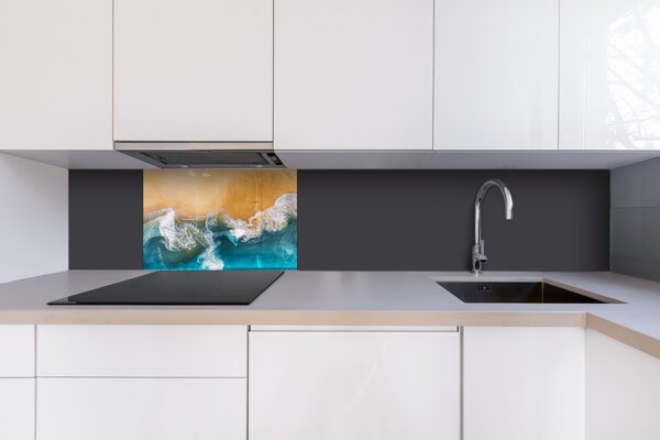 DIMEX | Plexisklo za kuchynskú linku PGT-06040-163 | 60 x 40 cm Modrý oceán