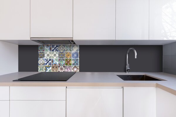 DIMEX | Plexisklo za kuchynskú linku PGT-06040-244 | 60 x 40 cm Lisabonské kachličky