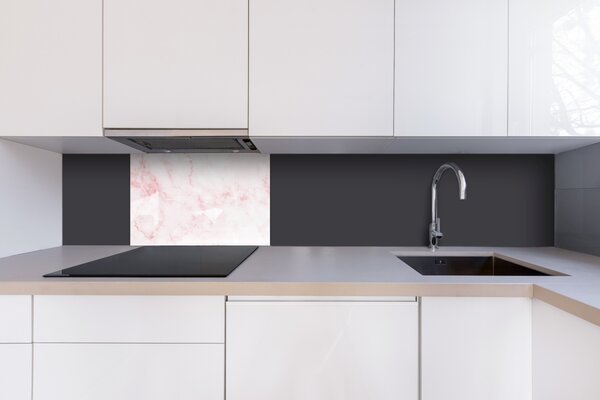DIMEX | Plexisklo za kuchynskú linku PGT-06040-276 | 60 x 40 cm Svetloružová mramorová textúra