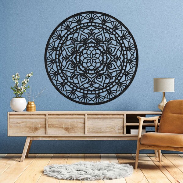 Elegantná drevená mandala kvet života | AFORDI: HDF - Javor 20 cm 4666-109892 HDF0507-akcia20