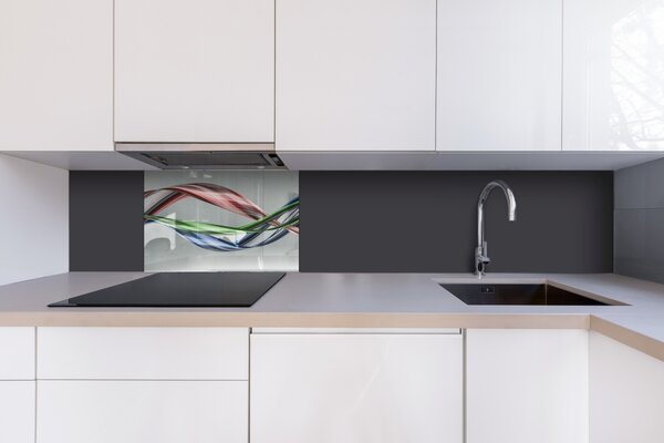 DIMEX | Plexisklo za kuchynskú linku PGT-06040-093 | 60 x 40 cm Trblietajúca sa vlna