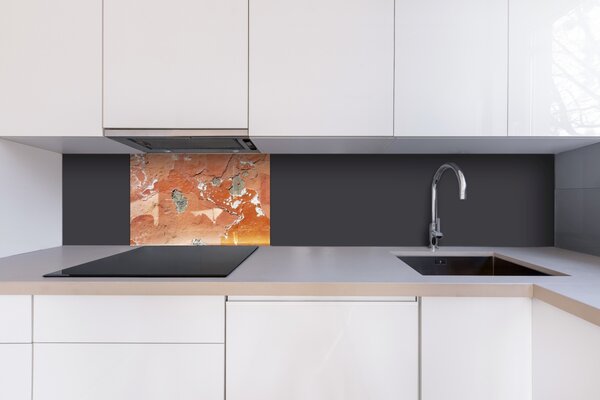 DIMEX | Plexisklo za kuchynskú linku PGT-06040-149 | 60 x 40 cm Rozbitý múr