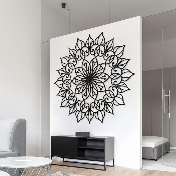 Drevená nástenná dekorácia Mandala Lotus | QUASAR: HDF - Javor 20 cm 4394-113018 HDF0247