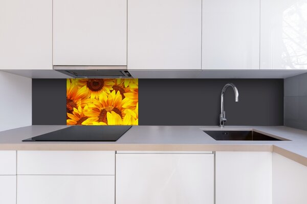 DIMEX | Plexisklo za kuchynskú linku PGT-06040-051 | 60 x 40 cm Slnečnica