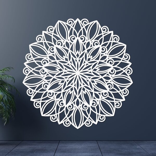 Mandala na stenu – symbol rovnováhy a krásy | REBUSS: HDF - Zlatý Dub 20 cm 4395-82316 HDF0246