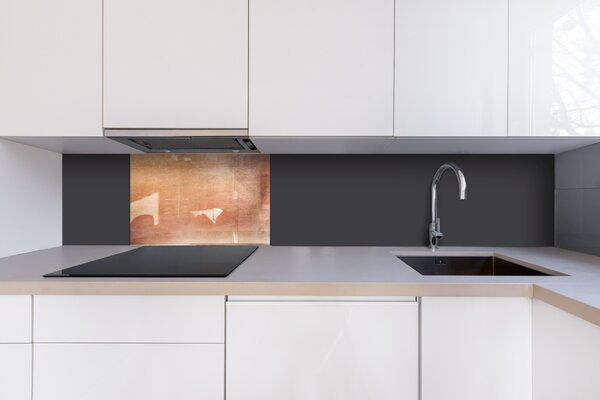 DIMEX | Plexisklo za kuchynskú linku PGT-06040-296 | 60 x 40 cm Medený vzor