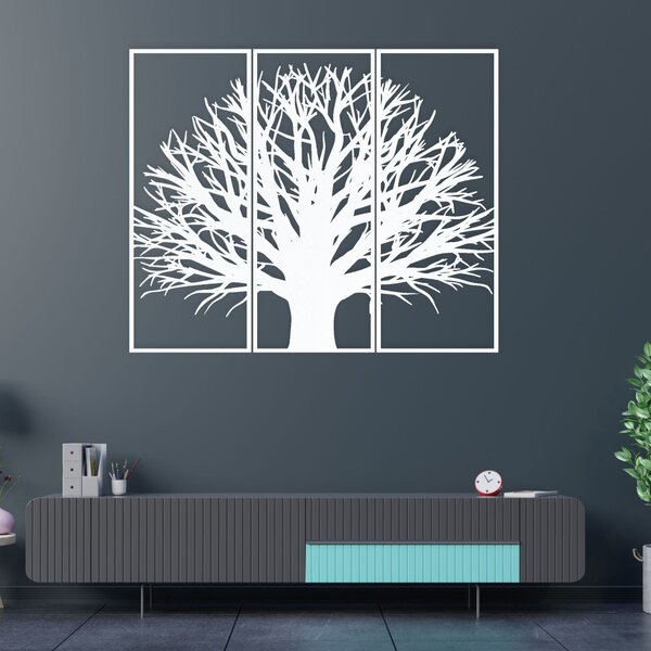 Moderný trojdielny obraz na stenu strom | KRAFTTRA: HDF - Javor 40 x 33 cm 4398-82753 HDF0199