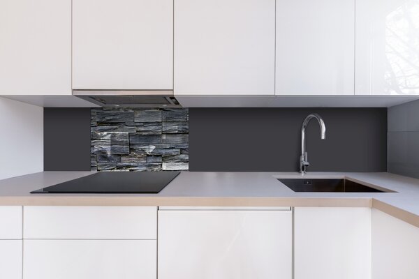 DIMEX | Plexisklo za kuchynskú linku PGT-06040-248 | 60 x 40 cm Bridlicový kamenný múr
