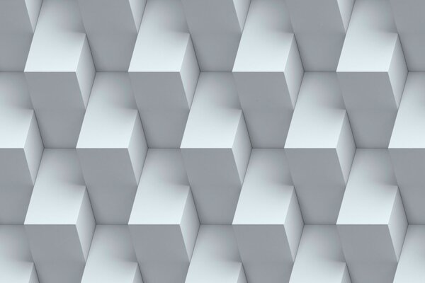 DIMEX | Plexisklo za kuchynskú linku PGT-06040-096 | 60 x 40 cm 3D kubický múr