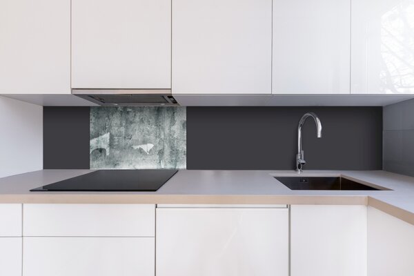 DIMEX | Plexisklo za kuchynskú linku PGT-06040-298 | 60 x 40 cm Šedá betónová stena