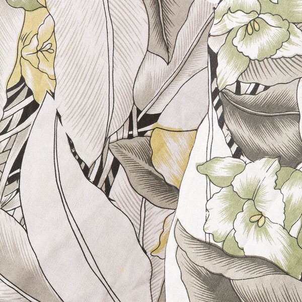DIMEX | Plexisklo za kuchynskú linku PGT-06060-220 | 60 x 60 cm Dizajnový kvetinový vzor