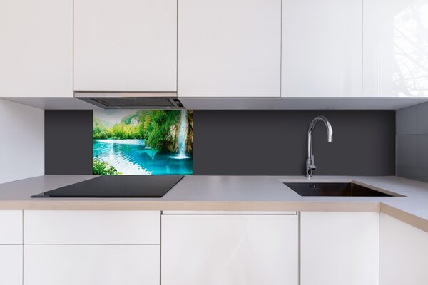 DIMEX | Plexisklo za kuchynskú linku PGT-06040-034 | 60 x 40 cm Relax v lese