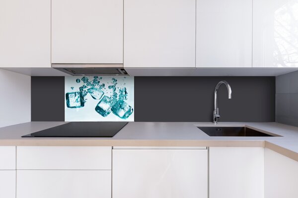 DIMEX | Plexisklo za kuchynskú linku PGT-06040-002 | 60 x 40 cm Ľadové kocky
