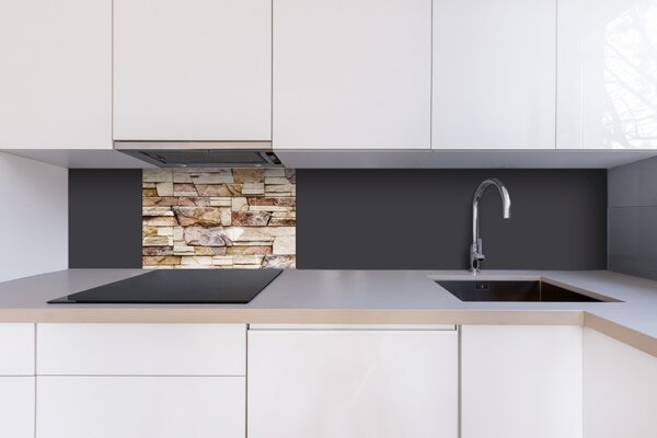 DIMEX | Plexisklo za kuchynskú linku PGT-06040-088 | 60 x 40 cm Kamenný múr