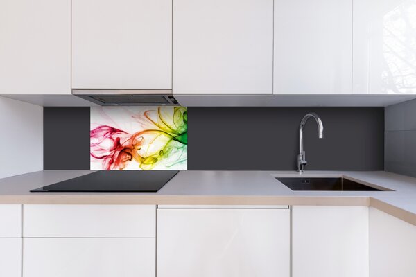 DIMEX | Plexisklo za kuchynskú linku PGT-06040-073 | 60 x 40 cm Farebný dym