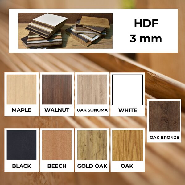 Trojdielny obraz ba stenu monstera | LAJFEN: HDF - Javor 60 x 45 cm 4420-86591 HDF0523