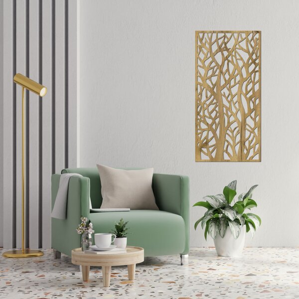 Dekoratívny panel obraz lesné siluety - MONY: HDF - Javor 40 x 20 cm 4417-86063 HDF0184