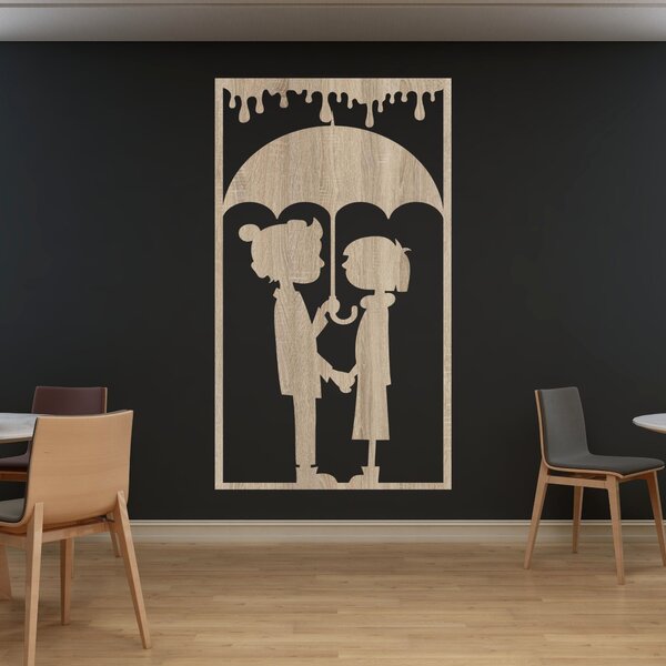 Romantický obraz na stenu - KMEST: HDF - Javor 60 x 34 cm 4419-101835 HDF0429