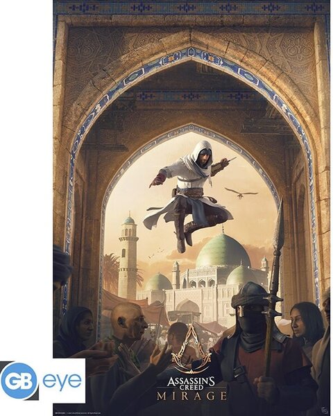 Plagát, Obraz - Assassin's Creed: Mirage - Key Art, (61 x 91.5 cm)