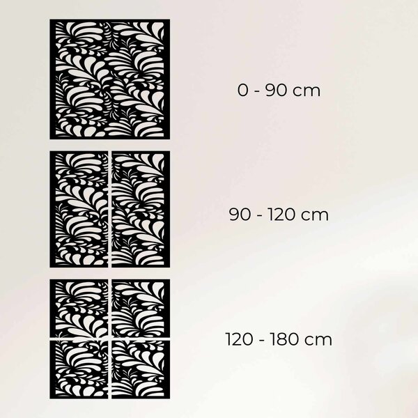 Vyrezávaný drevený obraz na stenu - HERBA: Preglejka Topoľ - Honey 3071 40 cm 4427-87719 PR0287