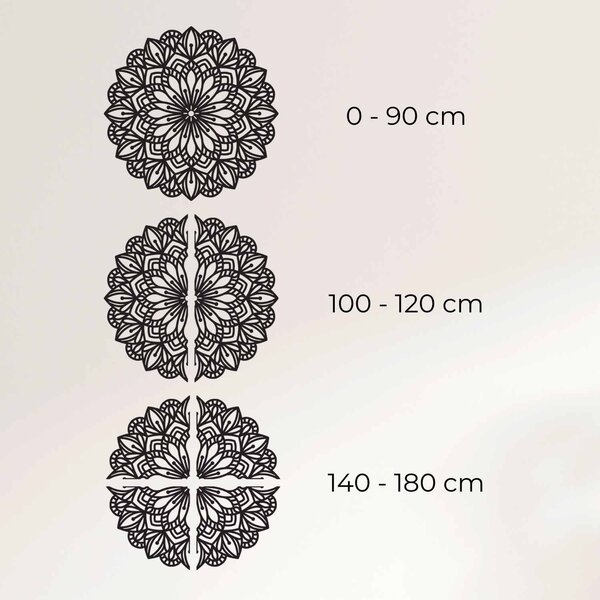 Drevená dekorácia na stenu mandala | PETALUM: HDF - Javor 20 cm 4430-88371 HDF0252