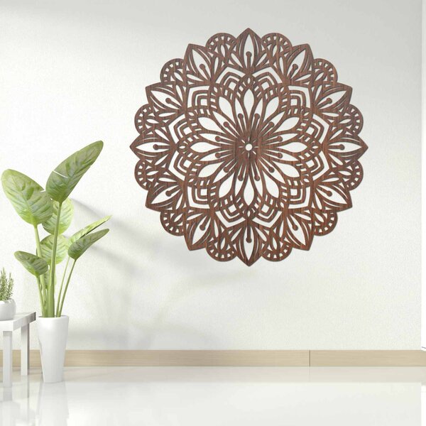 Drevená dekorácia na stenu mandala | PETALUM: HDF - Javor 20 cm 4430-88371 HDF0252