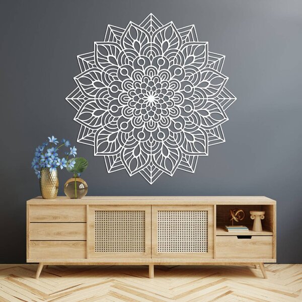 Drevená mandala na stenu | LAFET: HDF - Javor 20 cm 4438-106309 HDF0319-A