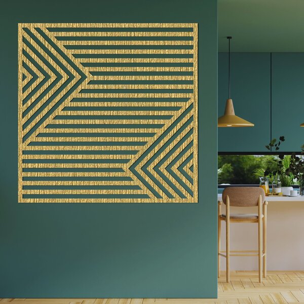 Drevená dekorácia na stenu | PRISMA: Preglejka Topoľ - Honey 3071 20 cm 4440-89579 PR0487