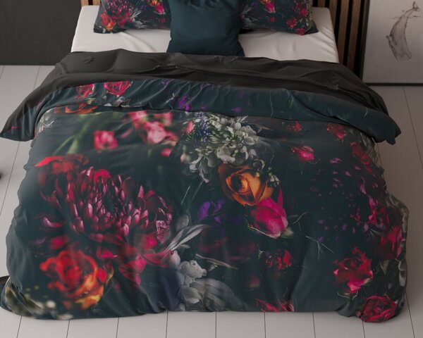 Sleeptime Obliečky Elodie Black Veľkosť: 2 + 1 (60x70 + 200x220cm)