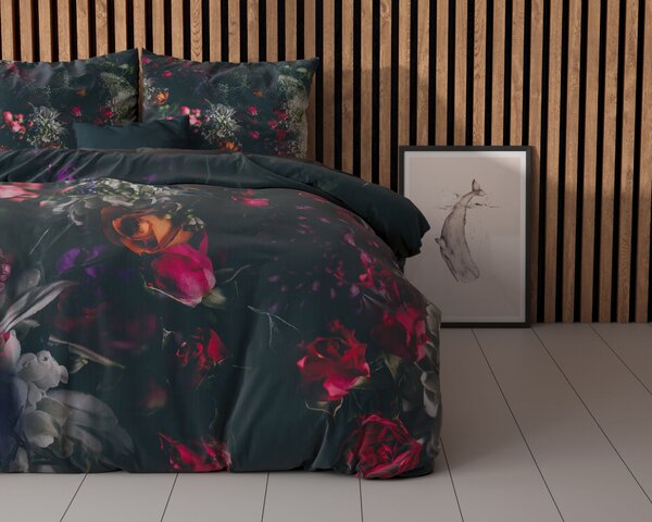 Sleeptime Obliečky Elodie Black Veľkosť: 2 + 1 (60x70 + 200x220cm)