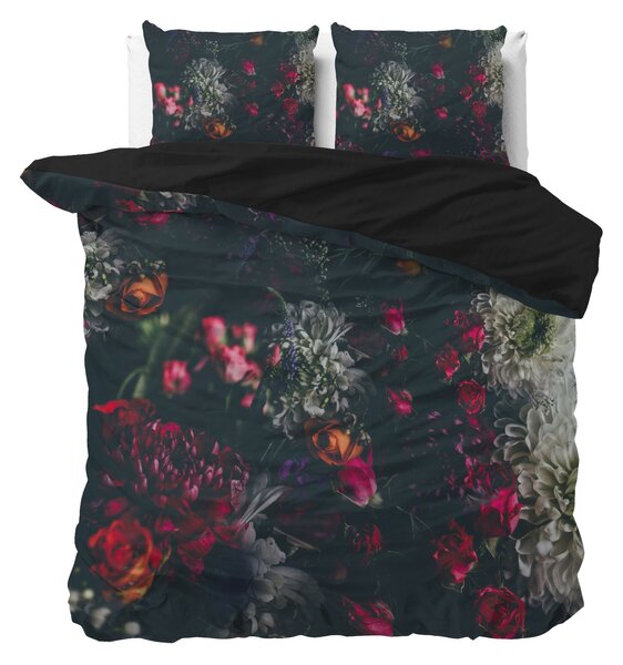 Sleeptime Obliečky Elodie Black Veľkosť: 2 + 1 (60x70 + 200x220cm)