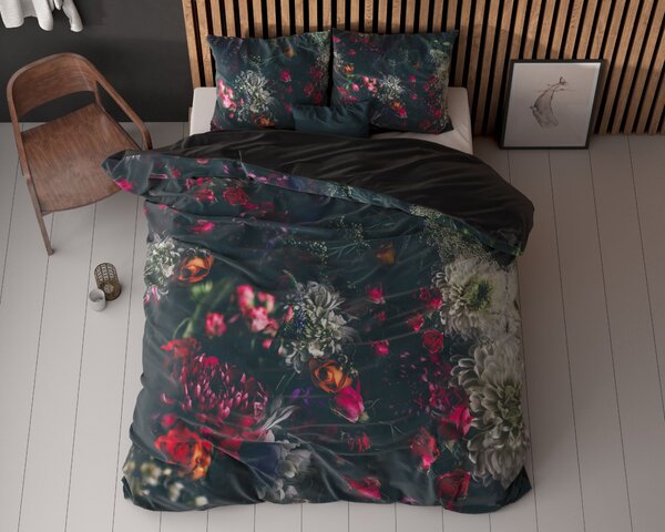 Sleeptime Obliečky Elodie Black Veľkosť: 2 + 1 (60x70 + 200x220cm)