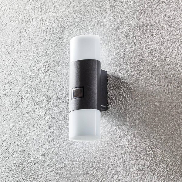 STEINEL L 910 S snímačové nástenné LED, antracit, Čierna, Hliník, Moderný, Nástenné svietidlo