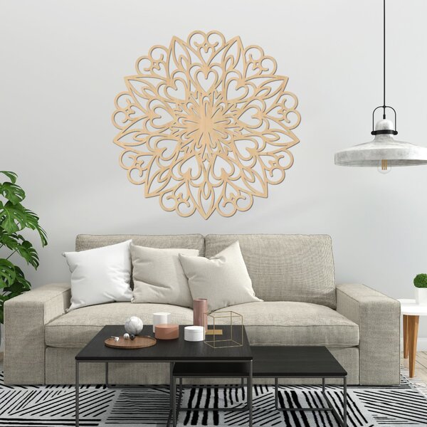 Drevená dekorácia na stenu | KIMI: HDF - Javor 30 cm 4474-93800 HDF0256