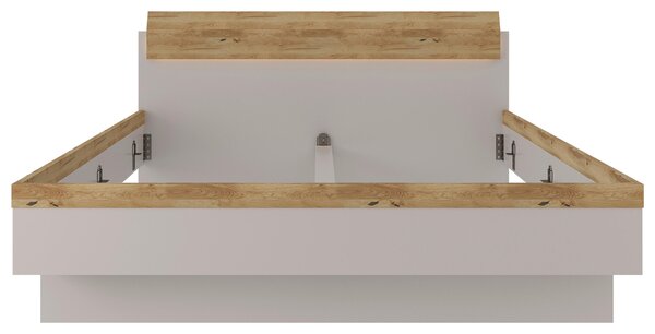 POSTEĽ, 180/200 cm, farba duba, svetlosivá Dieter Knoll - Postele