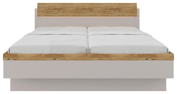 POSTEĽ, 180/200 cm, farba duba, svetlosivá Dieter Knoll - Postele
