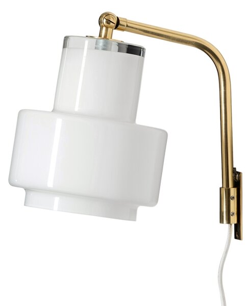 Innolux Nástenná lampa Multi, biela / mosadz
