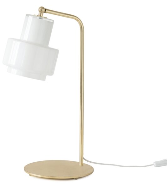 Innolux Stolná lampa Multi, biela / mosadz