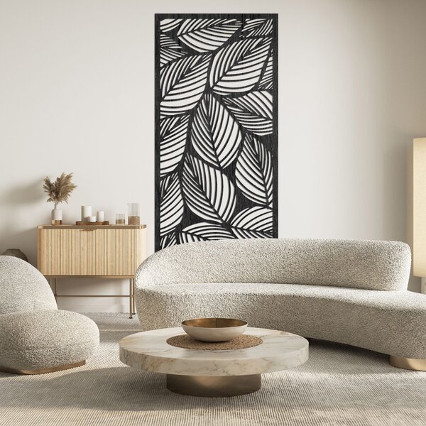 Drevený obraz na stenu listy | FLORS: Preglejka Topoľ - Honey 3071 40 x 20 cm 4477-94110 PR0268