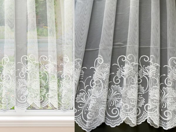Dimex, Žakarové hotové záclony s riasiacou páskou - Ornamenty, 175 cm, š. 1,6 m x d. 1,75 m