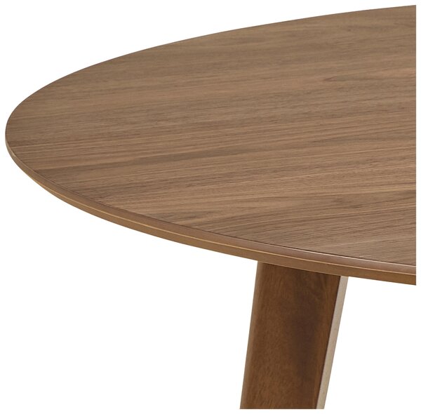 JEDÁLENSKÝ STÔL, orech, kaučukové drevo, farba vlašského orecha, 140/76 cm MID.YOU - Stoly, Online Only